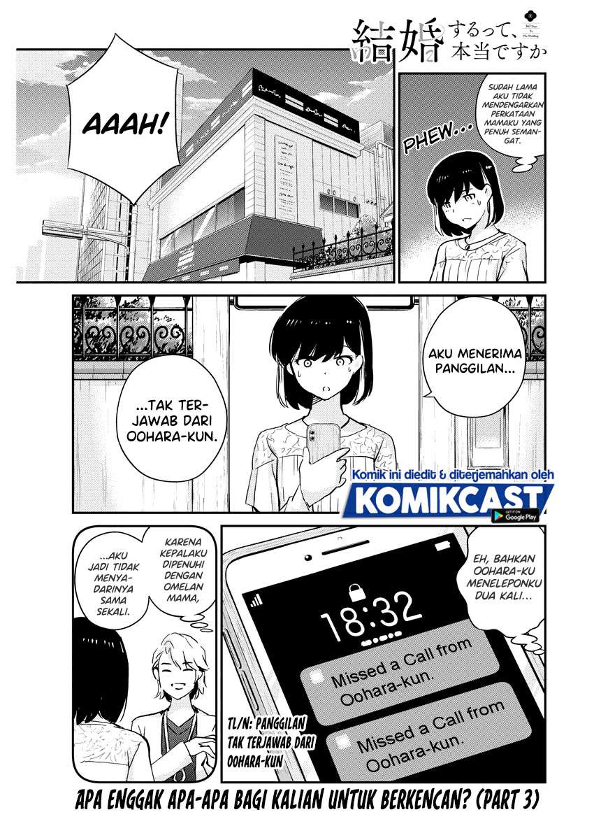 Kekkon Surutte, Hontou Desu ka? Chapter 36 Gambar 2